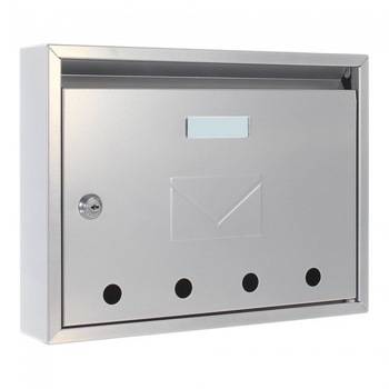 Cutie postala Imola argintiu 240x320x60 mm Cutie postala Imola argintiu 240x320x60 mm