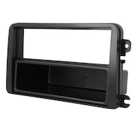 Cadru radio , Rama adaptoare radio pentru Volkswagen Golf 5 / Passat / Touran , Negru