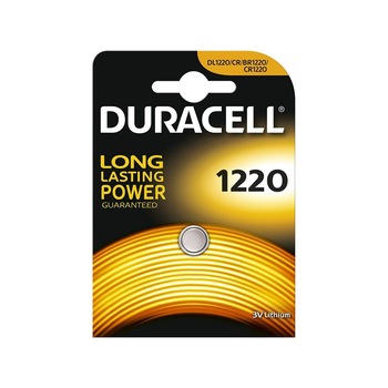 Baterie Duracell CR1220 3V litiu blister 1 baterie Baterie Duracell CR1220 3V litiu blister 1 baterie