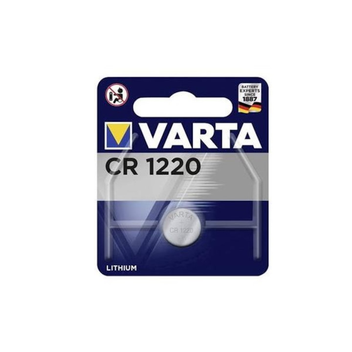 Baterie Varta CR1220 3V litiu blister 1 baterie
