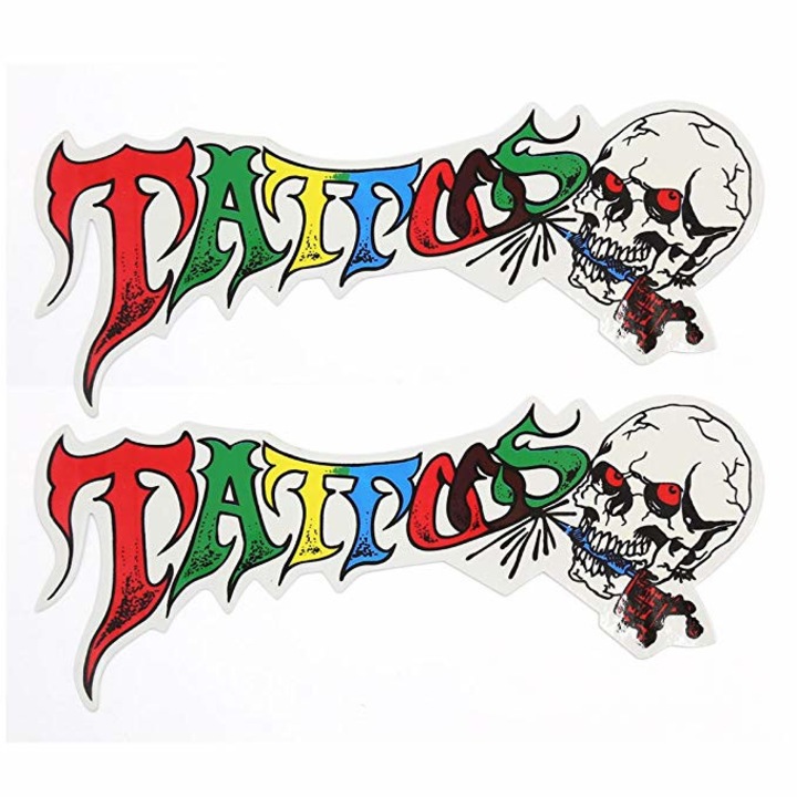 Комплект от 2 стикера TATO, 18,5 см х 7 см