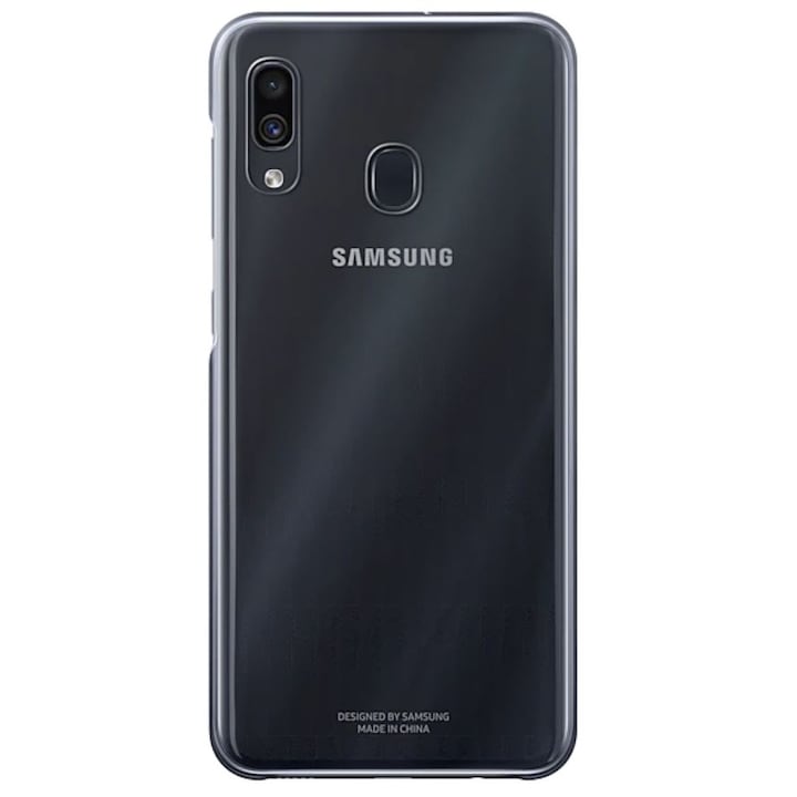Samsung Gradation Cover за Galaxy A30 (2019), черен