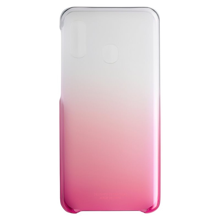 Предпазен калъф Samsung Gradation Cover за Galaxy A20e (2019), Pink
