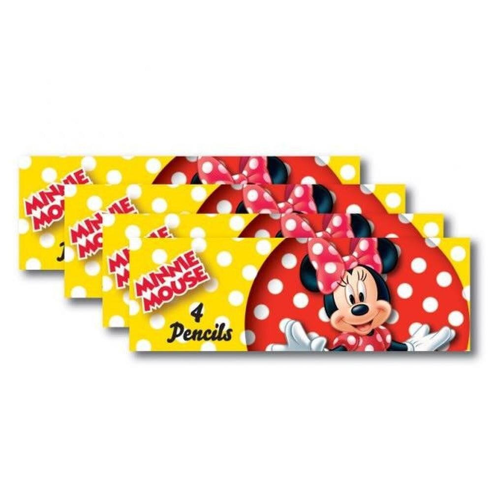 Set Rechizite Cutiute Creioane Minnie, 8 seturi