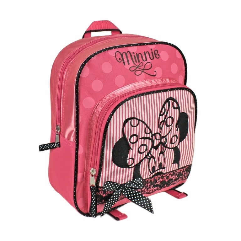 Ghiozdan pentru gradinita junior Minnie Mouse dantela