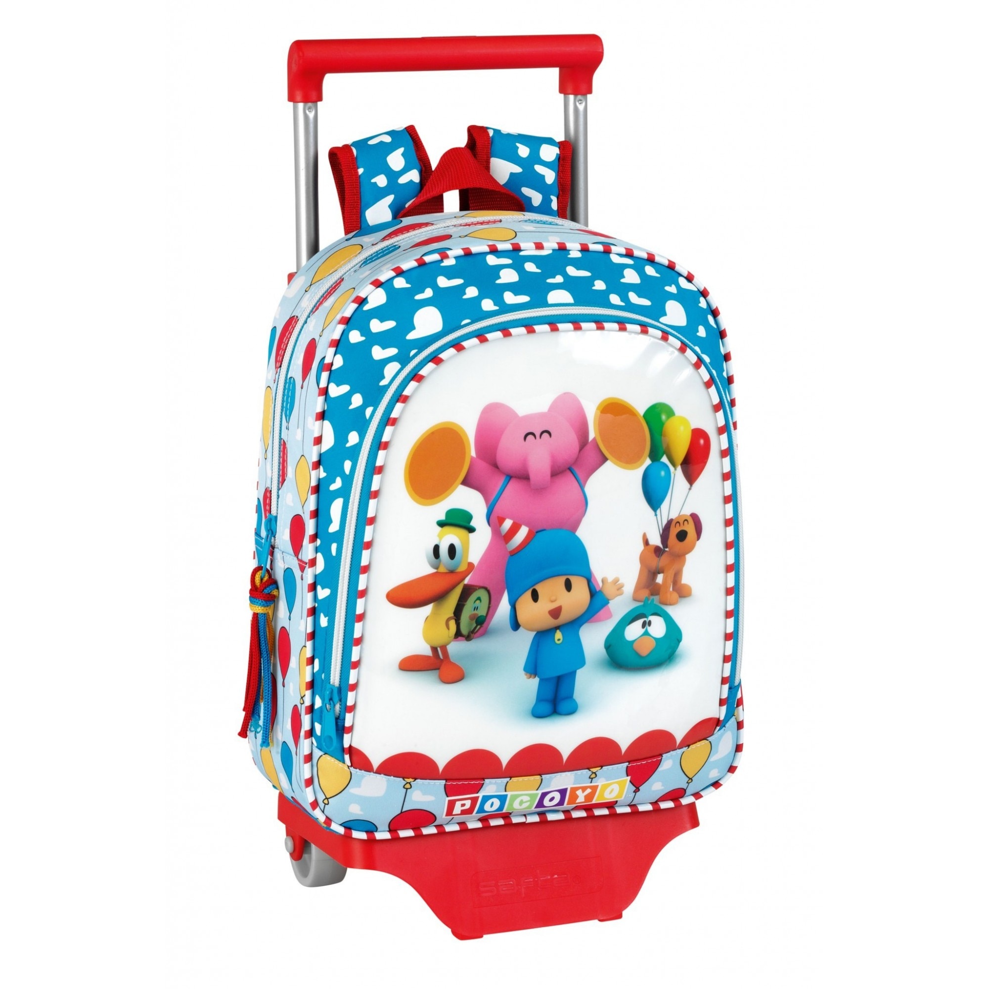 Ghiozdan trolley gradinita colectia Pocoyo Party