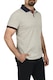 Tricou polo regular fit, Glo Story, gri, S