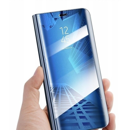 Husa pentru Samsung Galaxy S23 Plus clear view albastra