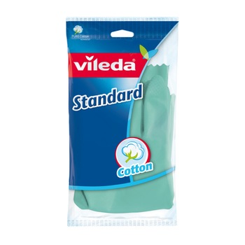 Manusi Vileda Standard 10208, pentru uz casnic, marime L , o pereche Manusi Vileda Standard 10208, pentru uz casnic, marime L , o pereche