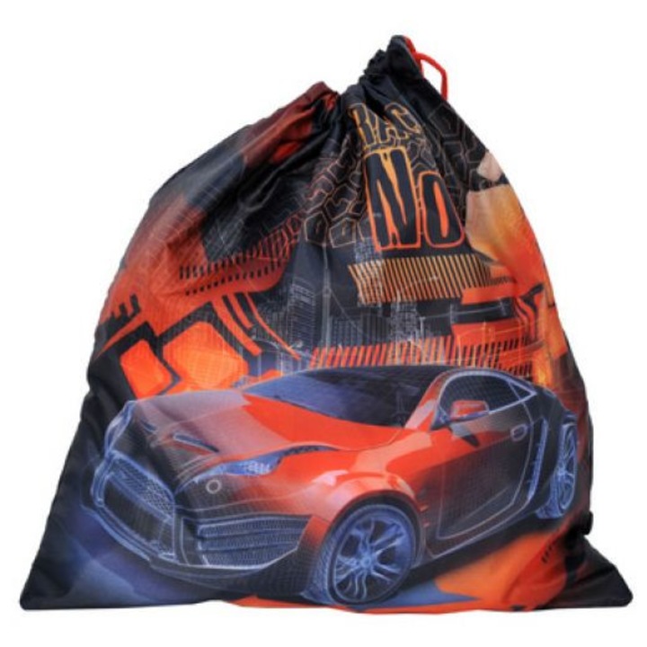 Мешка PAS0 кола 14- 712AU, черна/червена, 38х35