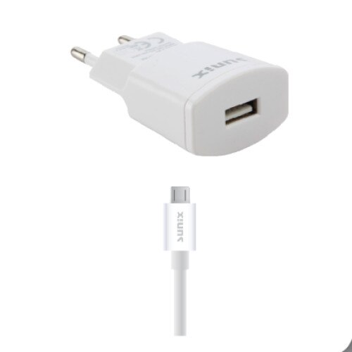Incarcator priza, Sunix, Micro Usb, Fast Charge, Safe Charge, 2.1 A