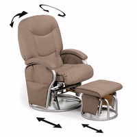 Fotoliu Balansoar Hauck Metal Glider Recline Crem