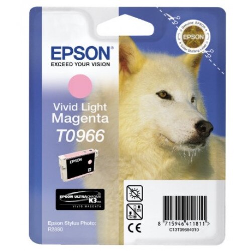 Cartus de cerneala , Epson , T0966 UltraChrome K3 ,11.4 ml , magenta deschis