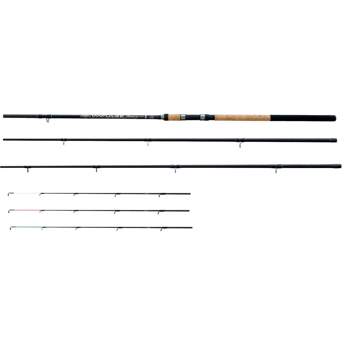 Lanseta Lineaeffe 3+3 buc Impulse II fedeer 3,90 m / 120g