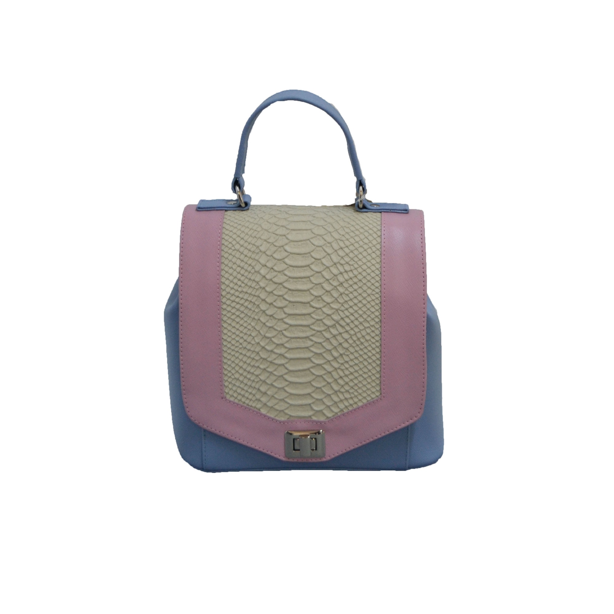 Geanta dama,Zea,piele naturala,blue bej