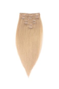 Extensii Par Natural CLIP ON Platinum Blond Bej 55 cm Extensii Par Natural CLIP ON Platinum Blond Bej 55 cm