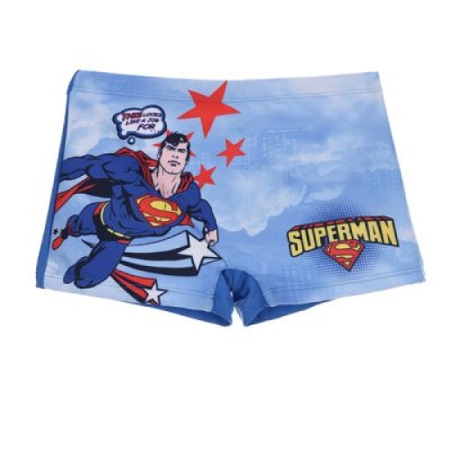 Slip boxeri baie Superman, Albastru