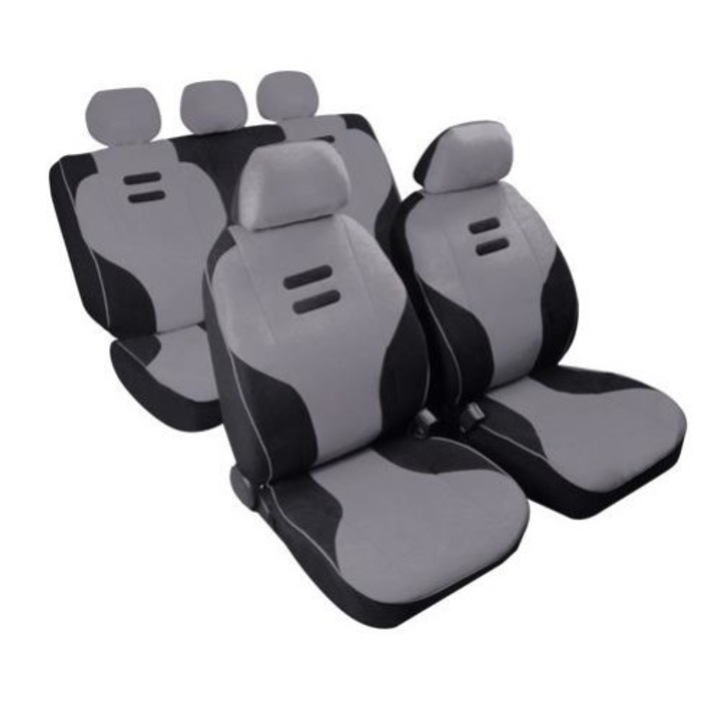 Калъфи за седалки Kynox 9 бр. - Сиви