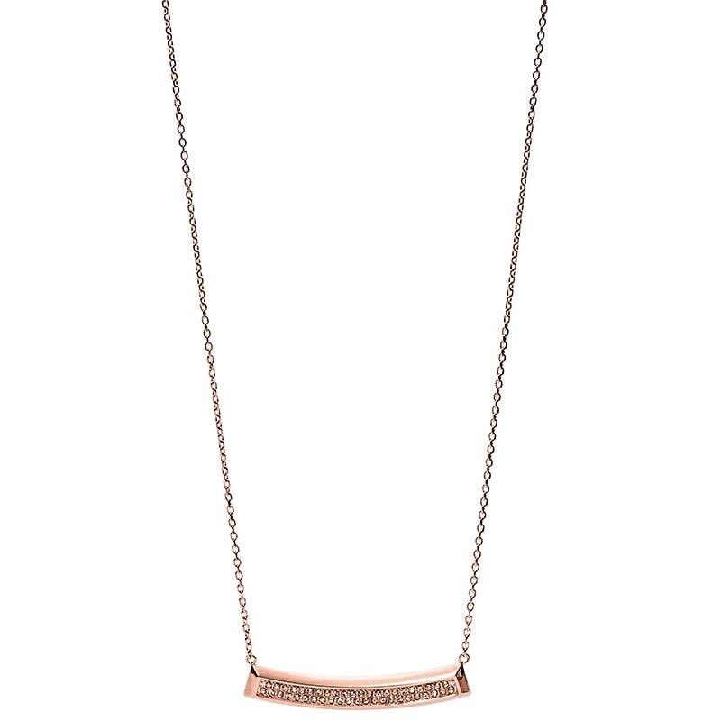 Colier Fossil Vintage Iconic JF01786791, Rose gold