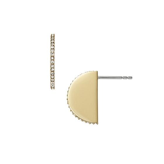 Cercei Fossil Vintage Glitz JF01835710, Auriu