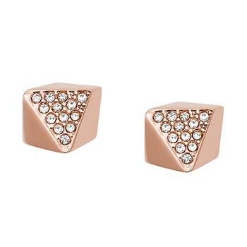 Cercei Fossil Vintage Glitz JF01991791, Rose gold Cercei Fossil Vintage Glitz JF01991791, Rose gold