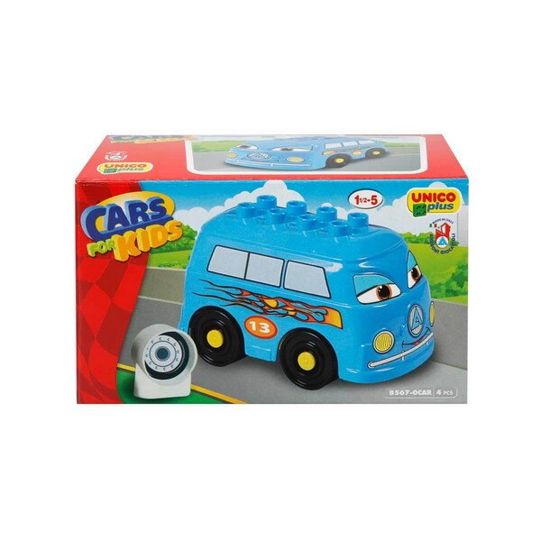 Set de constructie masinuta Unico Plus