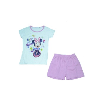 Compleu 2 piese fetite Minnie Mouse Disney MMC4-A, Multicolor, 128 Compleu 2 piese fetite Minnie Mouse Disney MMC4-A, Multicolor, 128