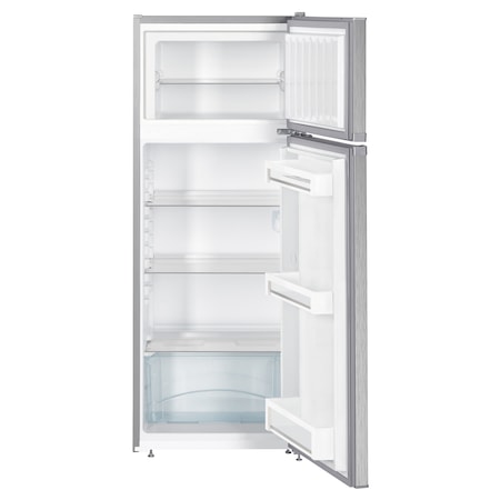 Хладилник с 2 врати Liebherr CTPel 231, 233 л, Клас F, SmartFrost, VarioSpace, H 140.1 см, Сребрист