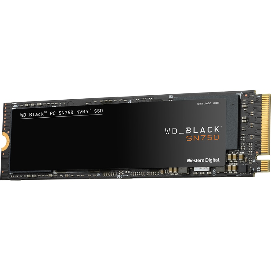 crystal Breaking news rule Solid-State Drive (SSD) WD Black SN750 NVMe, 1TB, M.2 - eMAG.ro