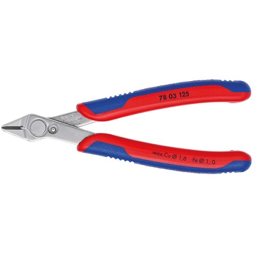 Sfic Electronic Super Knips®, KNIPEX, 78 03 125, de precizie, otel