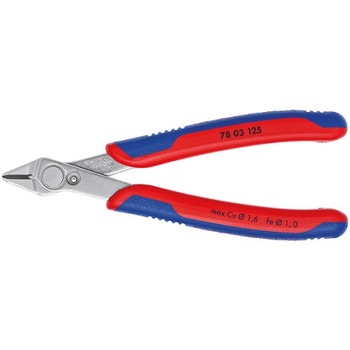 Sfic Electronic Super Knips®, KNIPEX, 78 03 125, de precizie, otel Sfic Electronic Super Knips®, KNIPEX, 78 03 125, de precizie, otel