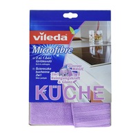 Prosop de bucatarie Vileda 12494,microfibra 2in1,32x32cm,mov