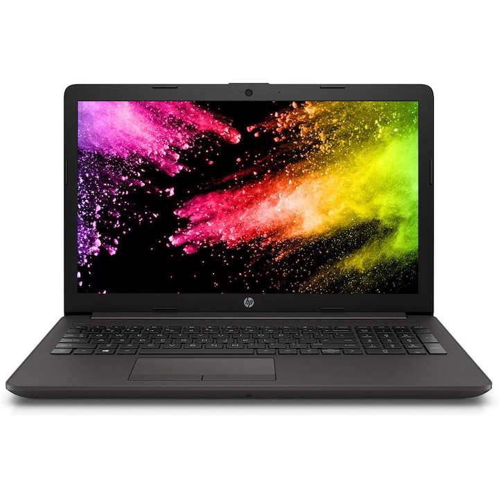 Лаптоп HP 250 G7, 6MQ40EA.120SSD-HDD, Windows 10 Pro, 15.6", Intel Celeron N4000 1.10 GHz up to 2.60 GHz 4MB cache, Intel UHD Graphics 600, 4GB 2400MHz DDR4, черен EoL