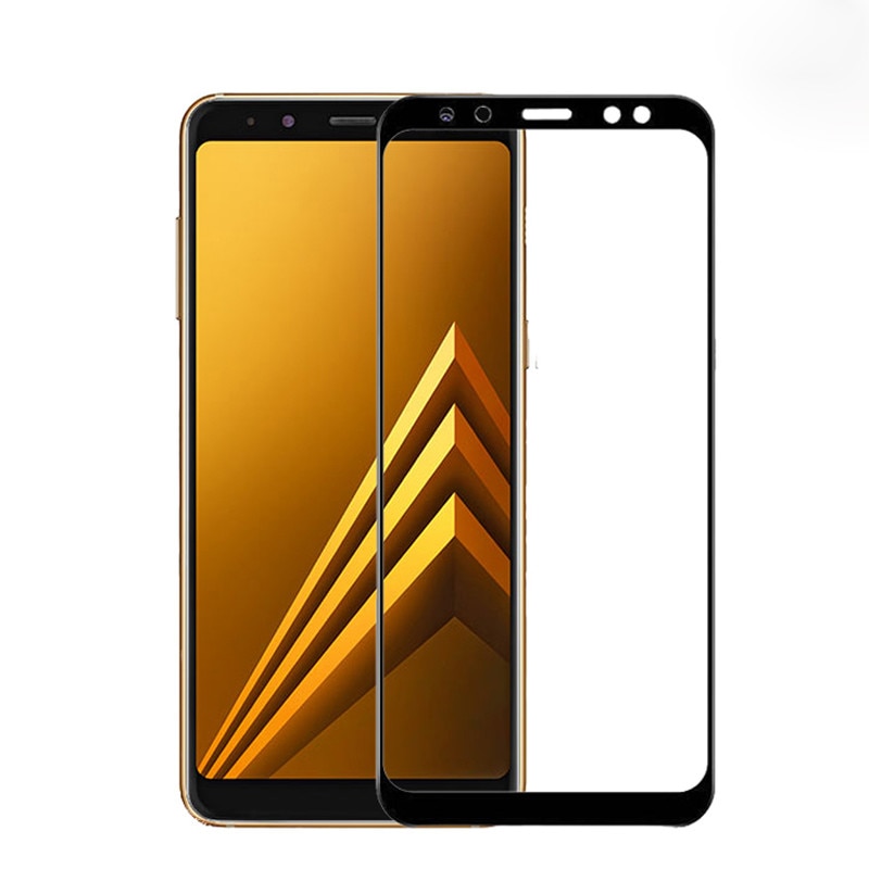 Folie de sticla Samsung Galaxy J4 Plus, MyStyle 9D Full Glue Black