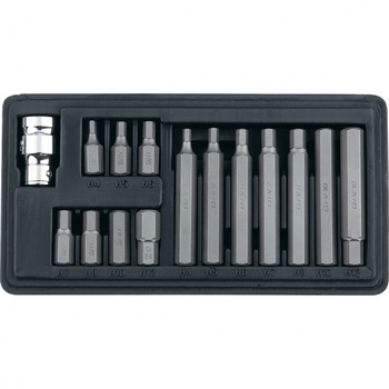 Set biti HEX, coada hexagonala, 1/2 Set biti HEX, coada hexagonala, 1/2