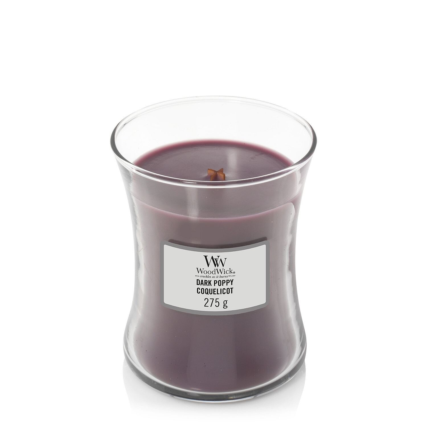 Lumanare Parfumata Borcan Mediu Dark Poppy, WoodWick®