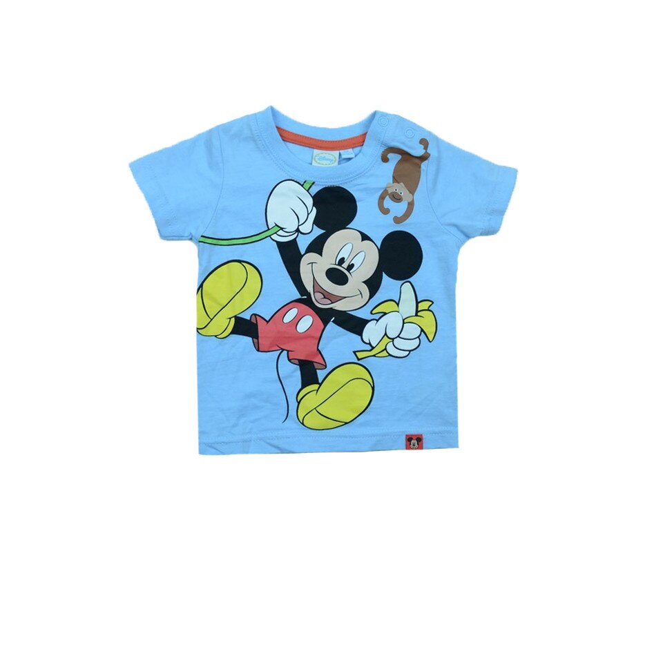 Tricou maneca scurta baietei Disney Mickey Mouse DISM-JTJM 31112, Albastru 68 cm