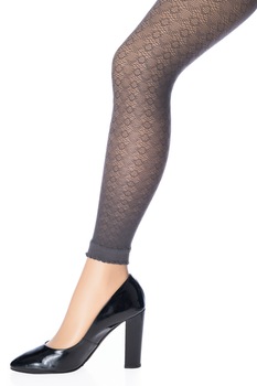 Colant/Dres fara talpa din dantela, Sarah Borghi, Kezia, Gri Colant/Dres fara talpa din dantela, Sarah Borghi, Kezia, Gri