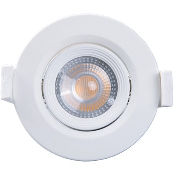Spot LED incastrabil Well Glamor, rotund, 3W, 240 lm, temperatura lumina 4000K, 60mm Spot LED incastrabil Well Glamor, rotund, 3W, 240 lm, temperatura lumina 4000K, 60mm