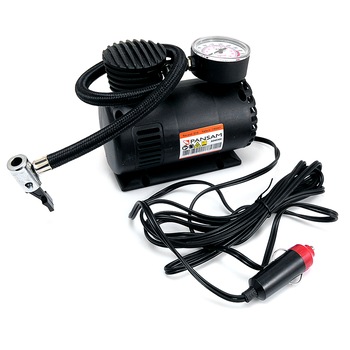 Compresor auto 12V DC cu manometru Compresor auto 12V DC cu manometru