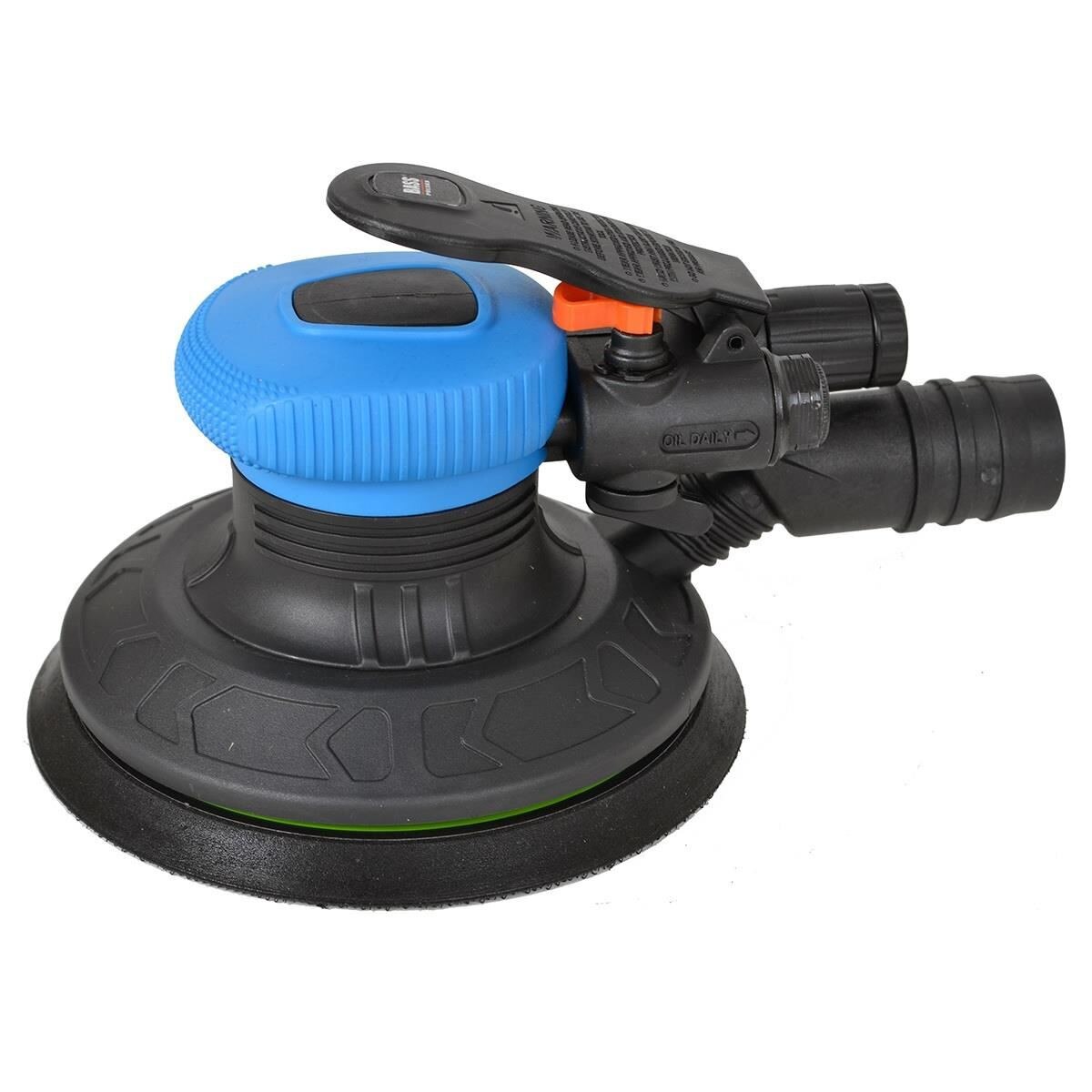 Slefuitor pneumatic orbital Bass BS-4324, diametru 150 mm, oscilatie 3 mm, prindere Velcro