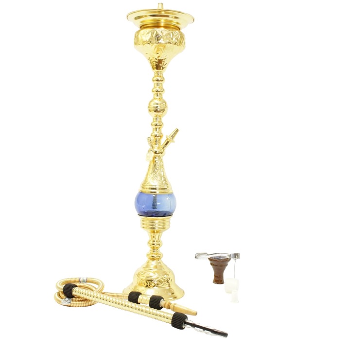 Narghilea Bori Magestec Gold, Elkhawanky Sons, 95 cm