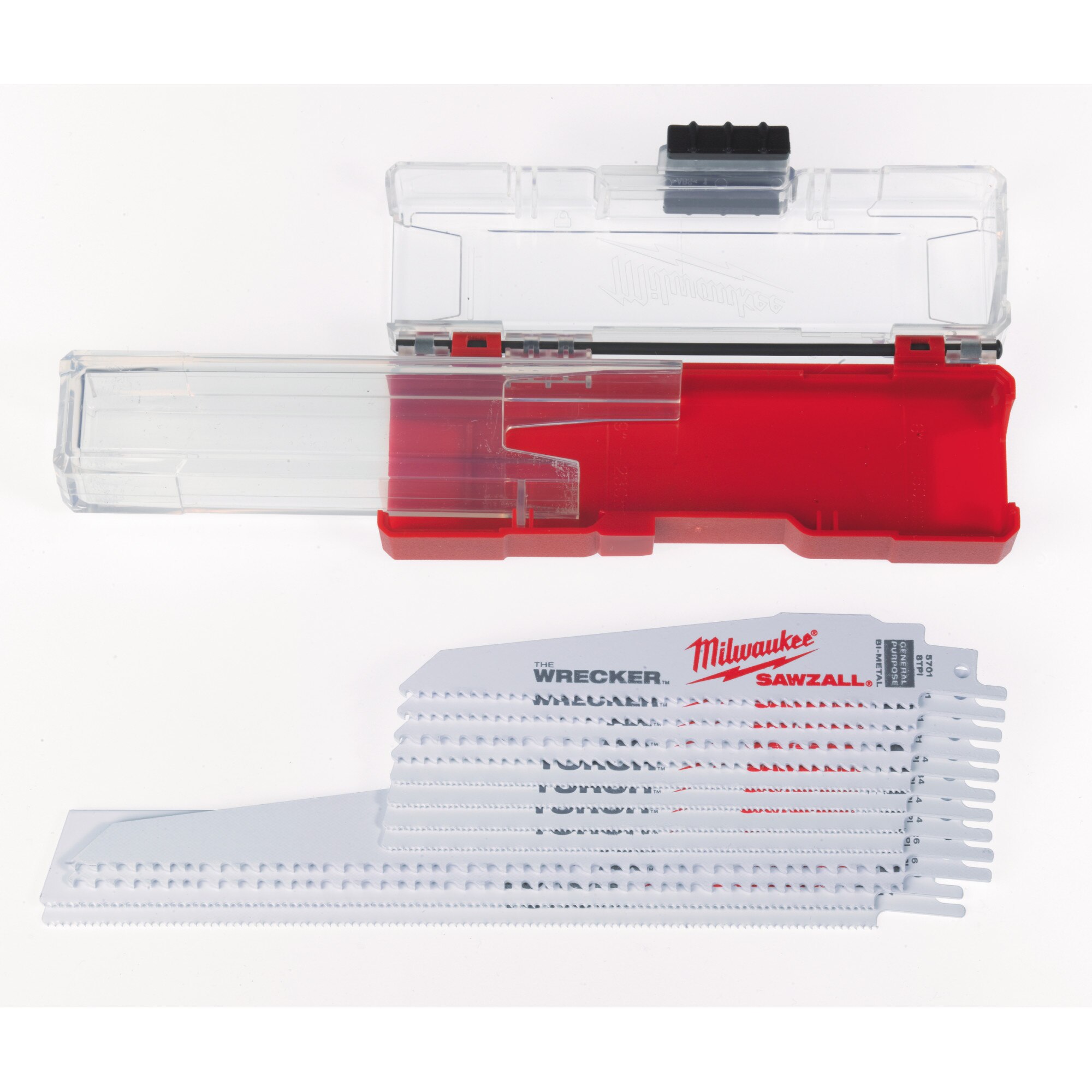 Set 12 panze taiere metal/lemn/multimaterial pentru fierastrau sabie, SAWZALL®, Milwaukee