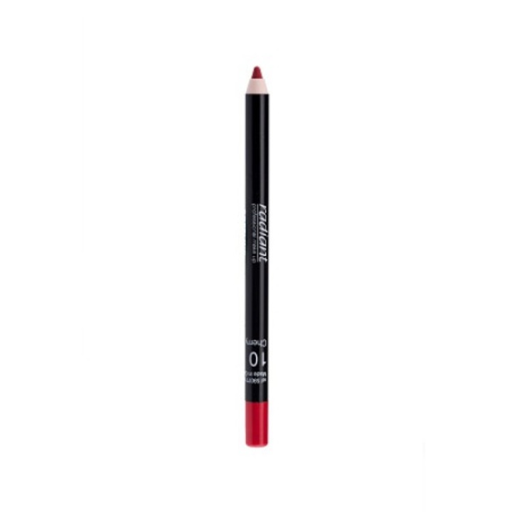 Creion Buze SoftLine Waterproof Lip Pencil, Radiant,10-Cherry, 1.20g