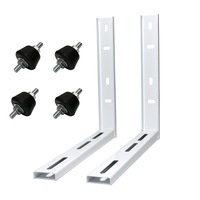 pachet set console fixe aer conditionat pentru unitate exterioara 400 x 500 mm capacitati 12000 - 18000 btu set tampoane anti-vibratii ag35 imagen 10_0_
0