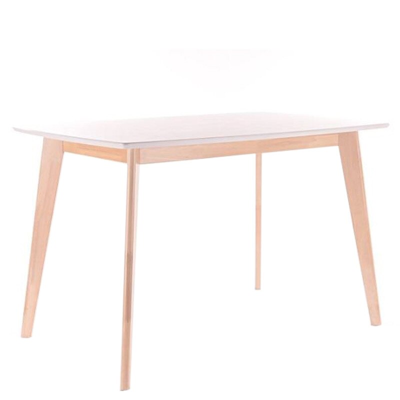 Masa Genarom Combo 120 Alb / Stejar Bielony , 120 x 75 x 75 cm