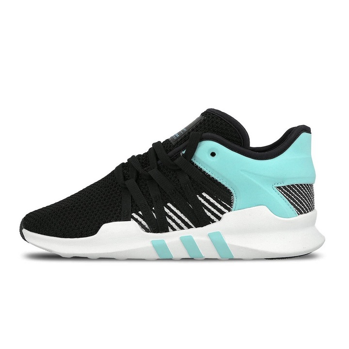 Pantofi sport Adidas Originals EQT Racing ADV CP9677, negru/turcoaz, 36 2/3