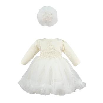 Rochie botez, model Ruxandra, culoare ivoire, varsta 3-6 luni Rochie botez, model Ruxandra, culoare ivoire, varsta 3-6 luni