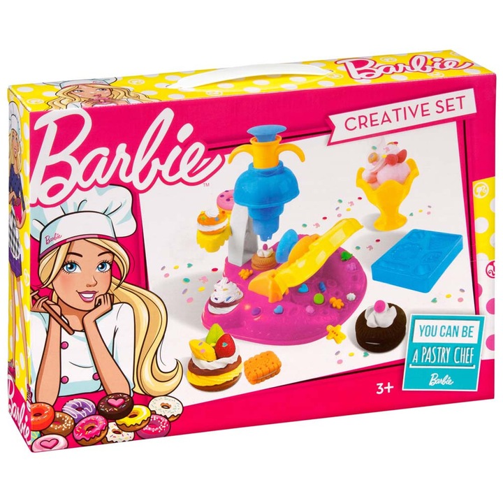 Barbie cukrászszett