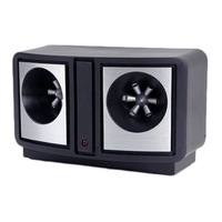 Aparat impotriva soarecilor si insectelor Pestrepeller Dual Sonic, 2W,negru